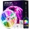 Beaeet LED Strip Light 15m, RGB Music Sync Colour Changing LED Lights for Bedroom, Smart Ambient Lights with Bluetooth App & Remote Control, Flexible Design for Gaming, Ceiling, and Home Decoration