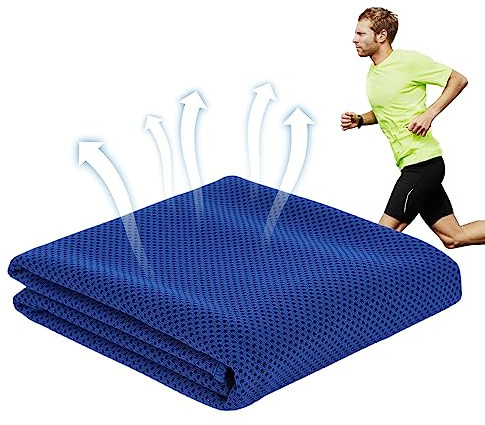 HUNYA Kühltuch, 12 x 32 Zoll Handtuch Sport, Kühlendes Handtuch, Kühltuch Hals, Kühlhandtuch, Mikrofaser Handtuch, Kühltücher Sport, Cooling Towel Für Sport & Fitness