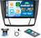 [2G+64G] Autoradio Android 13 für BMW Serie 1 E81 E82 E87 E88 2008-2012 mit Carplay Android Auto, Radio Touchscreen 9 Zoll mit GPS WiFi FM/RDS Bluetooth Mirror Link Canbus + AHD Rückfahrkamera & Mic
