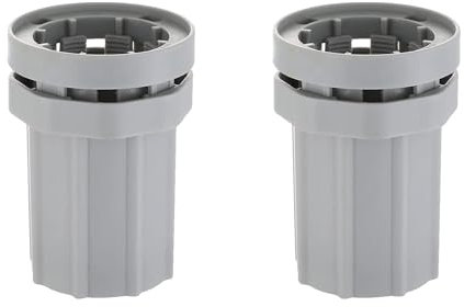 Lot de 2 Écrous de Fixation de Robinet en Plastique ABS - Écrous de Sécurité pour Robinet - Écrou Anti-relâchement - Accessoires de Fixation pour Robinet de Cuisine, Salle de Bain