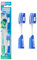 GUM Playbrush JUNIOR 6+ Aufsteckbürsten Original, 2er Pack, EXTRA WEICH, Blau