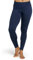 LAPASA Damen Innenfleece Thermounterwäsche Unterhose, warme Funktionsunterwäsche Thermohosen L16, Navy, XL