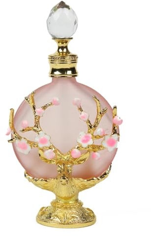 GNBOW Vintage Perfume Bottle Empty 30ml Mini Essential Oil Bottle Perfume Decorative Bottle Glass Bottle,Gifts For Women