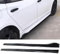 MoDma Seitenschweller, für Mercedes-Benz GLC SUV (X253) Glc 200 250 300 300e 350e 300de 2015-2023 Auto Trittbretter Splitter Kratzfest Seitenrock Flügel Diffusor Zubehör,Glossyblack1