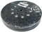 10x Klett Schleifscheibe K16-225 mm schwarz mit einer Kombilochung und einer extra-groben Körnung von 16