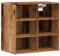 vidaXL Schuhschrank Altholz-Optik 52x30x50 cm, Schuhaufbewahrung, Schuhorganizer, Schuhständer, Schuhschrank, Schuhablage, Flurregal, Flurschrank