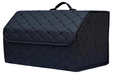 Auto Kofferraum Organizer für Alfa Romeo New Giulia GTA m, Kofferraumtasche Aufbewahrungsbox Aufbewahrung Taschen wasserdichte Leder Faltbare,M