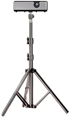 ADERFETBI Projector Stand Universal Projector Stand Floor Household Tripod with Tray Storage Rack Tripod Projector Bedside Bracket Lifting Universal Vertical Placing Table Dj Laptop Stand(56-210cm)