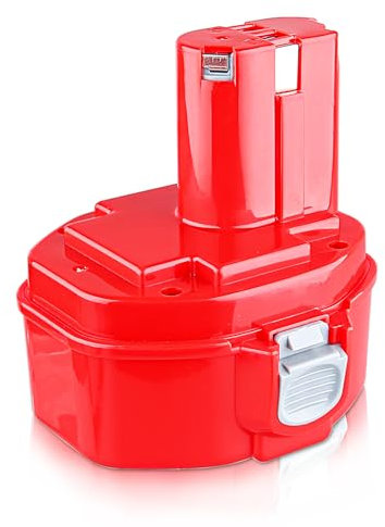 14.4V 4.8Ah 1420 NiMH battery replacement for Makita PA14 1420 1422 1433 1434 1435 1435F 192600-1 193985-8 192699 193157-5 193158-3, compatible with 14.4V power tools