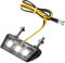Toaluea Motorrad LED Kennzeichenbeleuchtung, 12V Universal Nummernschildbeleuchtung, Wasserdicht Nach IP67 Kennzeichenleuchte für Motorrad und Quad ATV