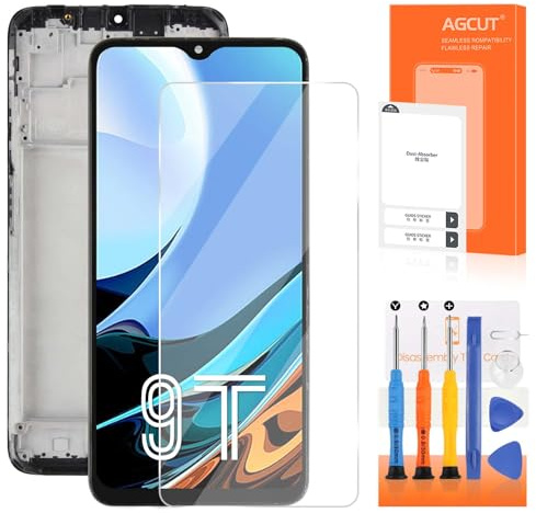 AGCUT pantalla LCD para Redmi 9T M2010J19SG pantalla de repuesto LCD para Xiaomi Poco M3 M2010J19CG pantalla LCD reemplazo táctil digitalizador Asamblea con reparación kit