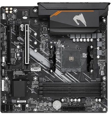 Cartes mères Fit for GIGABYTE B550M AORUS Elite Micro-ATX AMD B550 Socket AM4