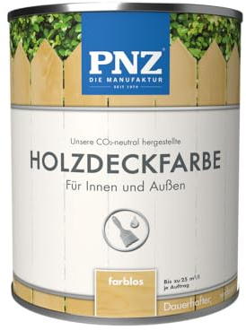 PNZ Holzdeckfarbe, Gebinde:0.25L, Farbe:farblos