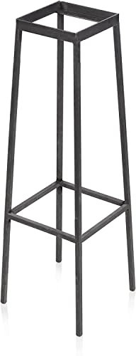 beske-Manufaktur | Handgeschweißter Ständer aus Stahl für Betonfeuer® | Ständer für Betonfeuer 'Kea' (13x13x13cm) | Höhe 60cm | 100% Handarbeit 'Made in Germany'