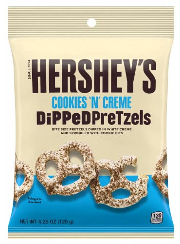 Hershey's Cookies'n'Creme Dipped Pretzels