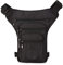 Xieben Nylon Drop Beinbeutel für Herren Frauen Motorrad Bike Hip Bum Gürtel Taille Gürteltasche Bauchtasche Reise Outdoor Camping Taktische Wandern Radfahren Crossbody Umhängetasche Black
