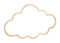 Hakeeta Acryl Sicherheitsspiegel, Nordic Acryl dekorative Spiegel, Kinder Kinderzimmer Art Home Decor(Wolke)