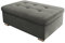 Mirjan24 Hocker Niko groß Sitzhocker Polsterhocker Sitzbank Fußbank Pouf Farbauswahl (Magic Velvet 2217)