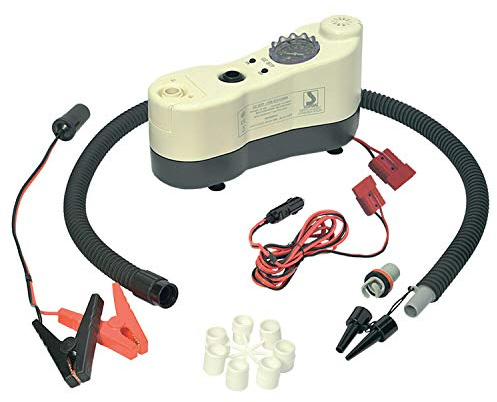 Scoprega Bravo - GE BTP12 - Elektrische Luftpumpe mit Akku SUP Boards, Kites, Kajaks