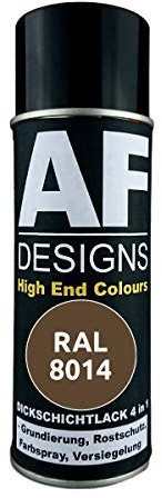 Peinture en spray 4 en 1 RAL 8014 Sepiabraun