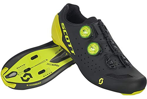 Scott Road RC Rennrad Fahrrad Schuhe schwarz/gelb 2022: Größe: 38