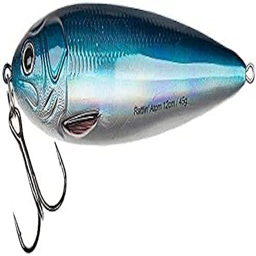 Abu Garcia Rattlin' Atom Hard Bait Angelköder – extra laute Rassel und scharfer Drillingshaken
