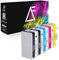 Alphafax 5 Patronen kompatibel mit Epson SJIC22P passend für ColorWorks C 3500 TM-C 3500 [MIT CHIP]