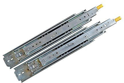 Ram Industrie - LO85 - Glissières pour tiroirs à usage intensif 500 mm, avec fonction de verrouillage Capacité de charge jusqu'à 220 kg, 1 Paire
