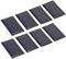 Mini panel solar, 8PCS 30MA 5V Mini paneles de células solares DIY Placa de epoxi solar Materiales de juguete eléctrico Cargador de células fotovoltaicas