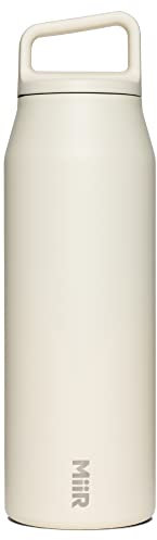 MiiR Wide Mouth Water Bottle - 32oz Insulated Water Bottle in Stainless Steel with Double Wall Vacuum Insulation, Leakproof Design, Keeps Drinks Hot or Cold