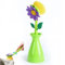 Brosse À Vaisselle avec Poignée, Brosse De Nettoyage De Forme De Fleur Rouplon Amovible Brosse De Cuisine De Salle De Bain Bouple De Salle De Bain Bol À Vaisselle Brosse De Nettoyage