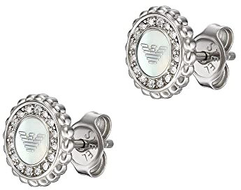 Emporio Armani Damenohrstecker Perlmutt Edelstahl, EGS3022040