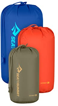 Sea to Summit Lightweight Stuff Sack Set, 3 Liter, 5 Liter, and 8 Liter