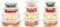 Innoteck Essentials 12pc Glass Storage Container Set - 4 x Round, 4 x Square, 4 x Rectangle - Snap Lock Lid - Airtight Lids - Heat & Cold Resistant Glass - Microwave, Oven, Freeze & Dishwasher Safe