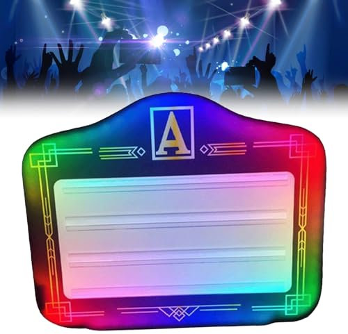 ELIKBH LED Letter Bottle Presenter Handheld Color Changeable Neon Bar Wine Bottle Light Signs Personalised Custom Signs For Party (Color : Customized B)