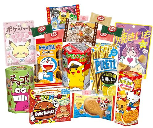 Japanische Süßigkeiten Box Snacks Candy Jelly Sweets Cracker aus Japan mit über 25 Teilen Geschenkset Probierset