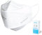 Siegmund 20x Air QUEEN Breeze Mask - Qualität vom TÜV Rheinland zertifiziert - FFP2 Atemschutzmaske in hygienischer Einzelverpackung - Bestens für Brillenträger/innen geeignet