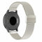 CUNUJIX Bracelet de rechange pour Garmin Vivoactive 4S/Venu 3S/Venu 2S/Vivomove 3S, maille métallique de 18 mm, en acier inoxydable, pour Garmin Forerunner 255S/265S, homme et femme, Acier inoxydable,