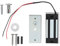 60 Kg Elektromagnetisches Schloss bei Stromversorgung, Professionelles Elektromagnetisches Magnetisches Türschloss, für Holztüren, Glastüren, Metalltüren, Brandschutztüren
