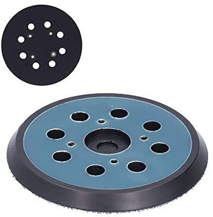 Sander Backing Pad, 2PCS 5 Inch 8 Hole 4 Eye Sanding Pads for Orbital Sander Orbital Sander Replacement Pad