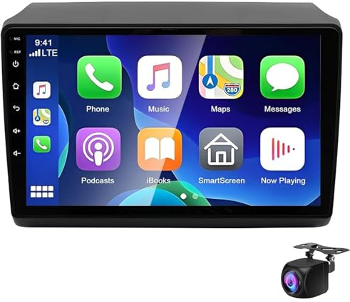 Keoaiob Auto Stereo Radio Für F-iat Ducato/Pe-ugeot Boxer/Ci-troen Jumper 2006-2023 Android 15, 9-Zoll Touchscreen Bluetooth, WiFi/FM/RDS Radio, AHD Rückfahrkamera GPS Navigation(Size:M800S)