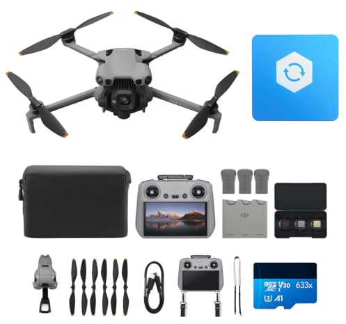 DJI Mini 5 Pro Fly More Combo mit RC 2 und 1 Jahr Care Speicherkarte Combo | 4K Drohne mit Kamera für Anfänger, C0, 1-Zoll CMOS, Hinderniserkennung, 225°-Gimbal-Rotation