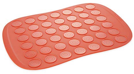 Tescoma 629426 Tappetino per Macarons, Rosso, 27 x 39 cm