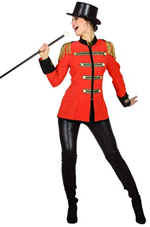 Wilbers Zirkus Direktor Damenkost?m Kost?m Manege Circus Karneval Fasching Damen Jacke