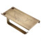 Antiker Vintage-Toilettenpapierhalter, Wandmontage, Messing-Rollenpapierhalter, Küchen- und Badezimmer-Papierhandtuchhalter, Papierhaken mit Telefon-Ablage (Bronze)