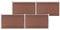vidaXL Gartenzaun WPC Sichtschutzzaun Lamellenzaun Windschutz Sichtschutz Zaun Steckzaun Systemzaun Garten 699x106cm Braun Aluminiumstange