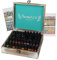 J JACKCUBE DESIGN Essential Oil Storage Box Organizer with 70 Slots, Rustic Wooden Oil Holder Display Case for 5 10 15 ml Essential Oil Bottles & 10 ml Rollers - MK588A