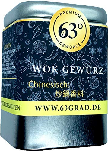 63 Grad Asia Wok Gewürz - authentisch asiatische Gewürzmischung für Wokgerichte (75g)