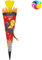 alles-meine.de GmbH Bastelset - Schultüte Farbe & Größe wählbar 70/85 / 100 cm - Drache - inkl. Name - Farbe frei wählbar - Bastelschultüte - Zuckertüte zum selber Basteln ..