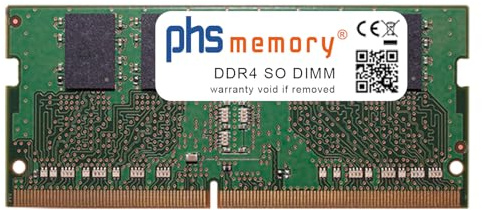 PHS-memory 4GB Memoria RAM Compatibile con HP 15-bs176ng DDR4 SO DIMM 2400MHz PC4-19200S